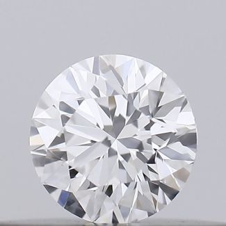 0.19 Carat Round D IF EX GIA Natural Diamond