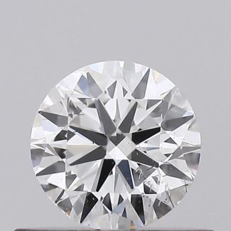 0.4 Carat Round F SI2 VG GIA Natural Diamond