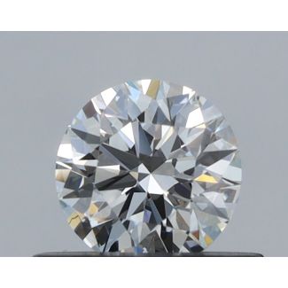 0.4 Carat Round G IF EX GIA Natural Diamond