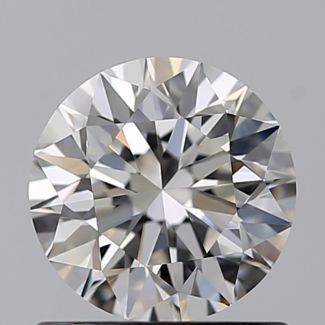 0.80 Carat Round H VVS1 VG EX GIA Natural Diamond