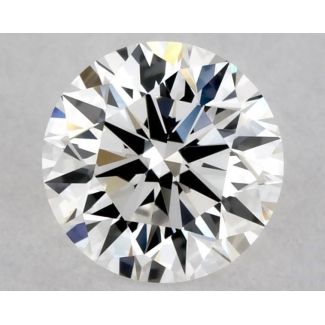 0.5 Carat Round F VVS1 EX VG GIA Natural Diamond