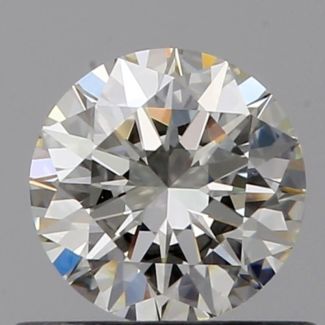 0.51 Carat Round J VVS2 VG GIA Natural Diamond