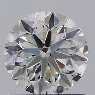 0.82 Carat Round E VS2 VG EX GIA Natural Diamond