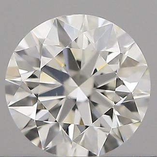 0.5 Carat Round H VS2 EX VG IGI Natural Diamond