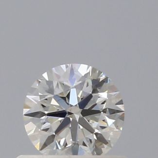 0.51 Carat Round I VS2 EX GIA Natural Diamond