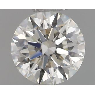 0.31 Carat Round H VVS1 EX IGI Natural Diamond