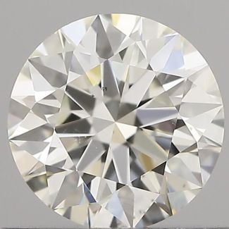 0.64 Carat Round H VS2 EX IGI Natural Diamond