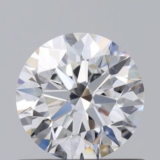 0.6 Carat Round D VS2 EX GIA Natural Diamond