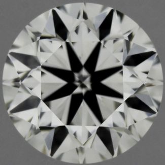 0.5 Carat Round I VVS2 VG GIA Natural Diamond