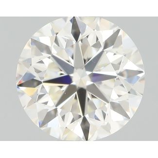 0.9 Carat Round H VVS2 VG EX IGI Natural Diamond