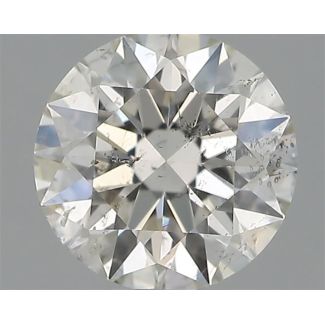 0.32 Carat Round H SI2 EX GIA Natural Diamond