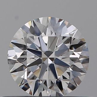 0.53 Carat Round E VS2 EX GIA Natural Diamond