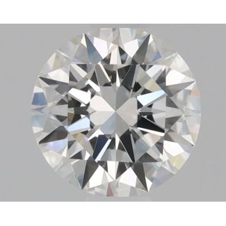 0.5 Carat Round G VVS1 EX GIA Natural Diamond