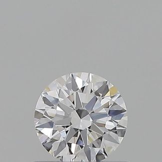 0.5 Carat Round D IF EX GIA Natural Diamond