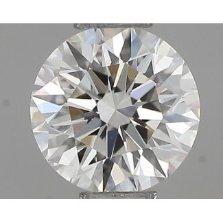 0.36 Carat Round H IF EX IGI Natural Diamond