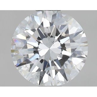 1.00 Carat Round E SI1 EX GIA Natural Diamond