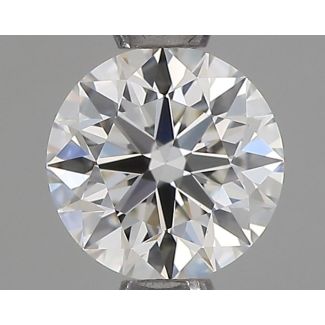 0.5 Carat Round F VS1 EX IGI Natural Diamond