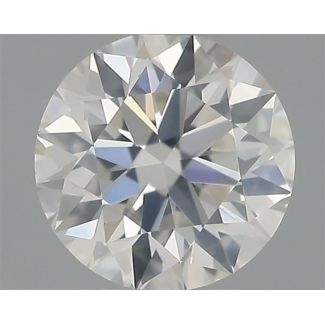 0.32 Carat Round H SI1 VG EX GIA Natural Diamond