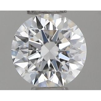 0.31 Carat Round F VS1 EX GIA Natural Diamond