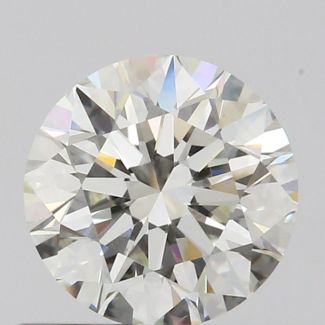 0.71 Carat Round H VS1 EX IGI Natural Diamond