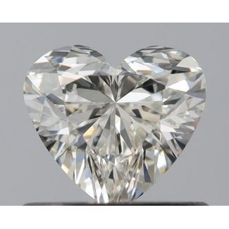 0.5 Carat Heart G VS1 - EX IGI Natural Diamond