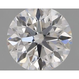 0.4 Carat Round E VVS2 VG EX GIA Natural Diamond