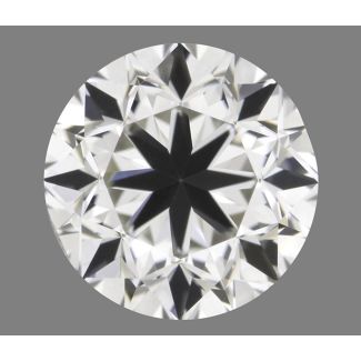 0.70 Carat Round J VVS2 G EX GIA Natural Diamond