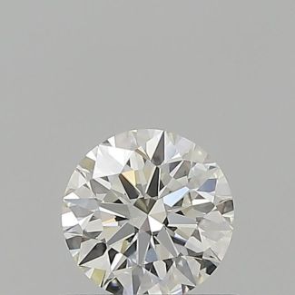 0.5 Carat Round H VS1 EX GIA Natural Diamond