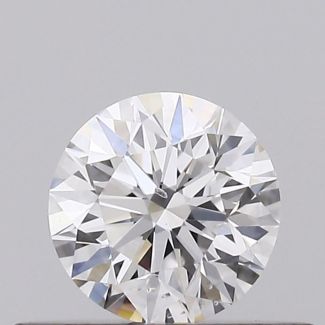 0.3 Carat Round E SI2 EX GIA Natural Diamond