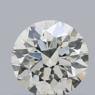 0.45 Carat Round H VS1 EX VG IGI Natural Diamond