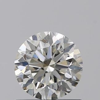 0.70 Carat Round J SI1 VG EX GIA Natural Diamond