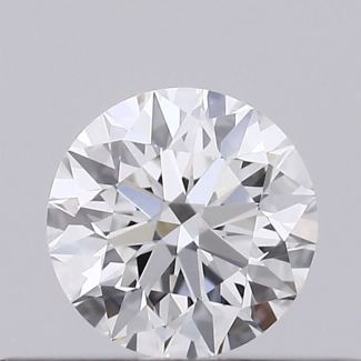 0.26 Carat Round E VVS1 EX GIA Natural Diamond