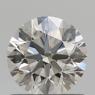 0.80 Carat Round J VS1 EX GIA Natural Diamond