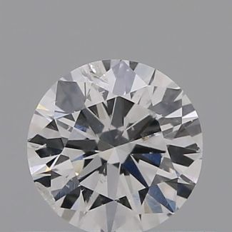 0.36 Carat Round E I1 VG GD GIA Natural Diamond