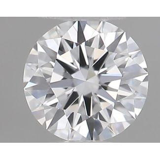 0.21 Carat Round D VVS1 EX GIA Natural Diamond