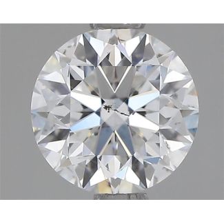 1.01 Carat Round G SI1 VG EX GIA Natural Diamond