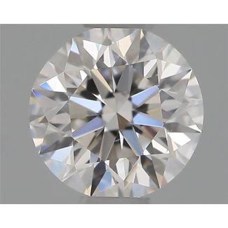 0.40 Carat Round H VS2 VG EX GD GIA Natural Diamond