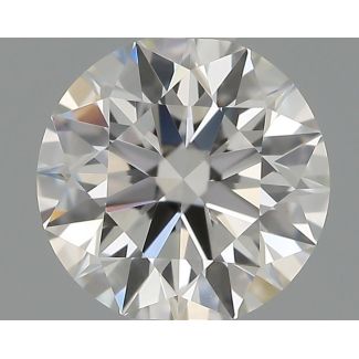 0.52 Carat Round H IF EX GIA Natural Diamond