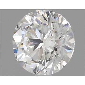 0.9 Carat Round H VVS1 VG EX GIA Natural Diamond