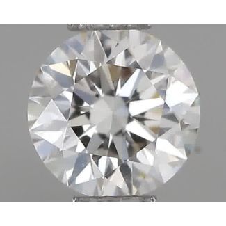 0.32 Carat Round H VVS1 EX IGI Natural Diamond