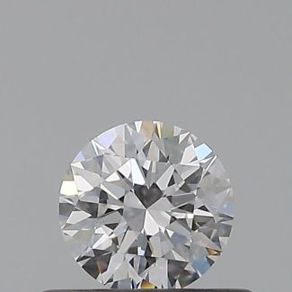 0.35 Carat Round D VS2 EX GIA Natural Diamond