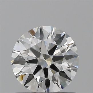 0.70 Carat Round G SI1 EX GIA Natural Diamond