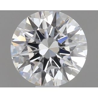 0.35 Carat Round D VVS1 EX GIA Natural Diamond