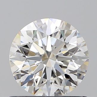 0.8 Carat Round H VVS1 EX GIA Natural Diamond