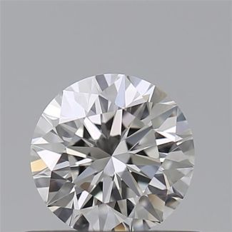 0.5 Carat Round F VS1 EX GIA Natural Diamond