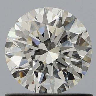 0.8 Carat Round F VVS1 EX GIA Natural Diamond