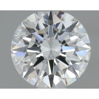 0.5 Carat Round F VS1 EX GD GIA Natural Diamond