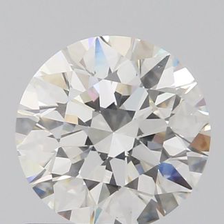 0.92 Carat Round H SI1 EX GIA Natural Diamond