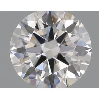 0.37 Carat Round E IF EX GIA Natural Diamond