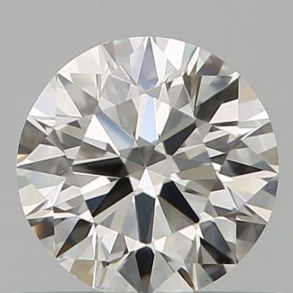 0.50 Carat Round I VVS2 VG EX GD GIA Natural Diamond